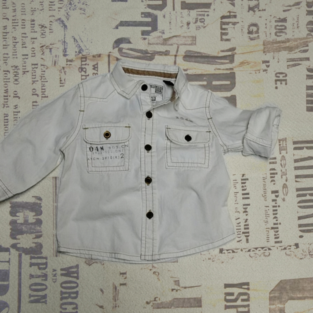 Next boys white button down